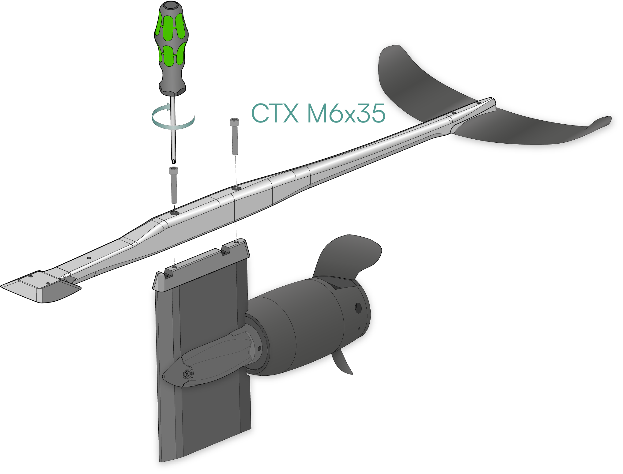 Montage du fuselage